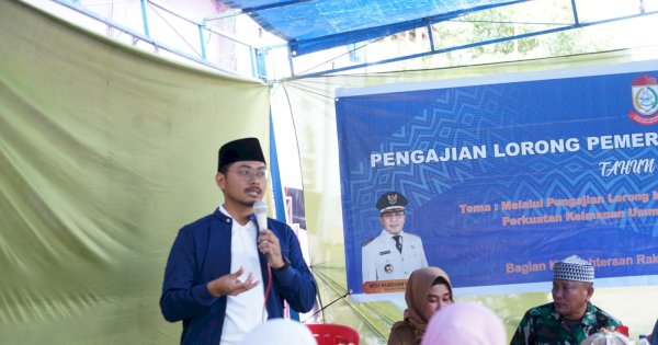 Hadir di Pengajian Lorong, dr Udin Malik: Peduli Adalah Bukti Iman