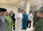 Rudianto Lallo Kunjungi Masjid Ittifaqul, Janji Bantu Korban dan Bangun Kubah yang Ambruk