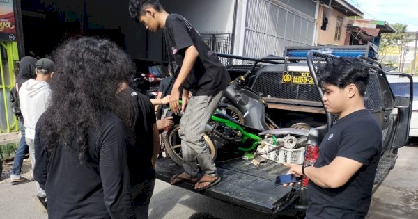 Polisi Tangkap Pria yang Terobos Iring-iringan Jokowi di Makassar 