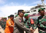 Danny Pomanto dan Panglima TNI Lepas Satgas Pamtas Papua di Makassar 