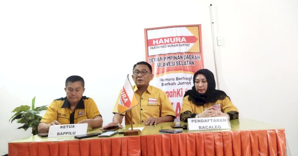 Keliling 9 Dapil, Hanura Sulsel Mantapkan Komposisi Bacaleg