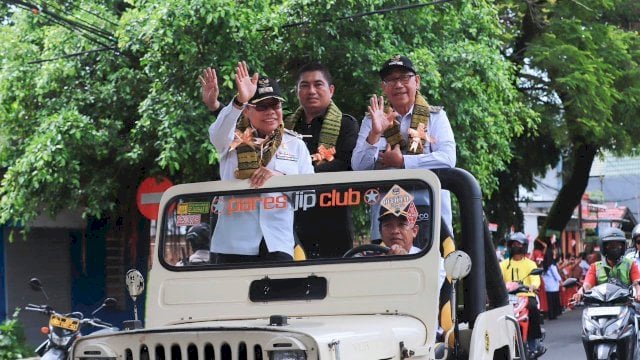 Taufan Pawe-Pangeran Rahim Konvoi Bawa Piala Adipura 2022