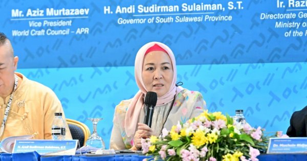 Plt Kadis Kominfo Sulsel Jadi Narasumber Seminar Inacraft 2023, Bahas Warisan Budaya Tak Benda