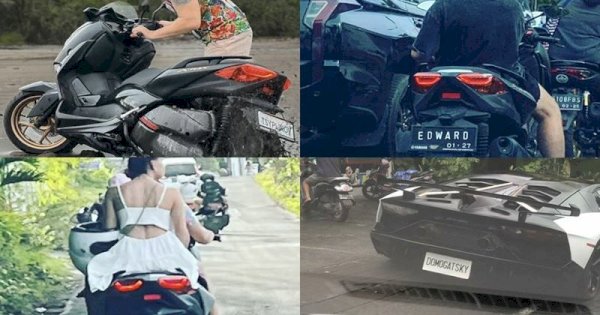 Bule di Bali Ubah Plat Motor Jadi Namanya, Warganet: Deportasi Aja! 