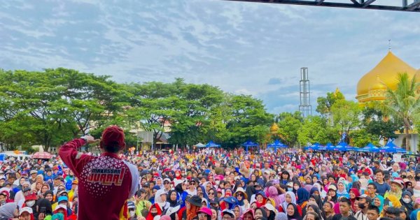 Peserta Jalan Sehat Anak Rakyat Kecamatan Panakkukang Bakal Dihibur Udhin Leaders