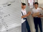 Sudah Rusak dan Bolong, Viral Aksi Haru Siswa SMP Belikan Temannya Sepatu Baru