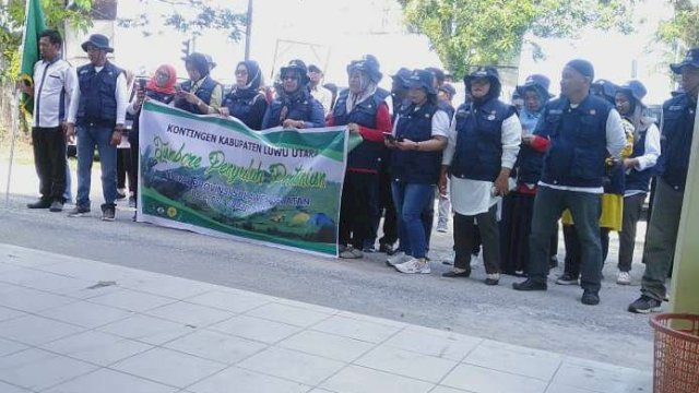 Lepas 80 Peserta Jambore Pertanian ke Bone, Sekda Luwu Utara: Bangga, Ini Habitat Saya