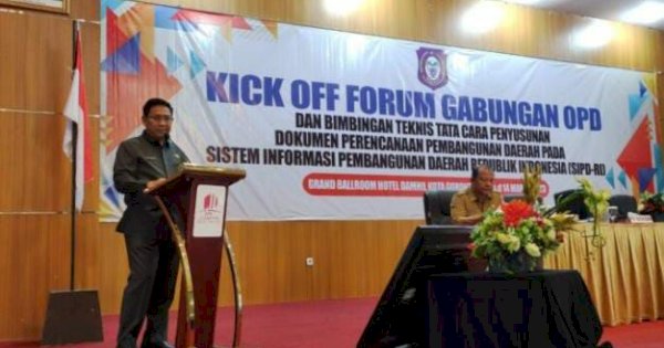 Pj Sekprov Gorontalo Buka Bimtek SIPD-RI, Ingatkan Jangan Salah Dalam Menyusun Dokumen