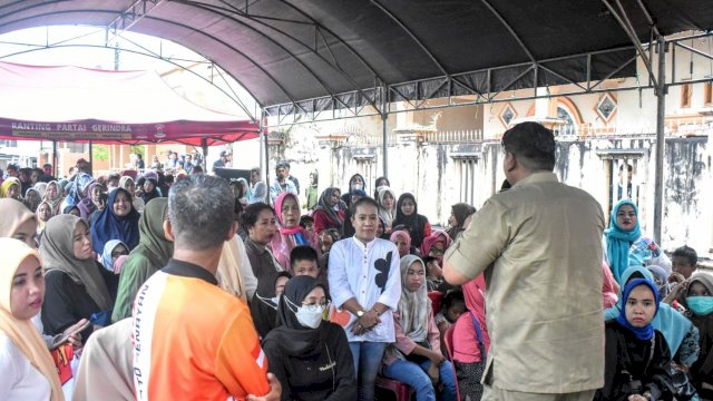 Aan Gencar Sasar Pemilih Emak-emak di Makassar