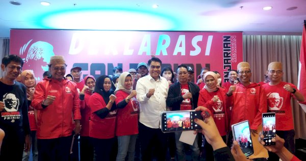 Relawan Ganjarian Phinisi Dilantik, Iin: Untuk Angkat Elektabilitas Ganjar di Sulsel