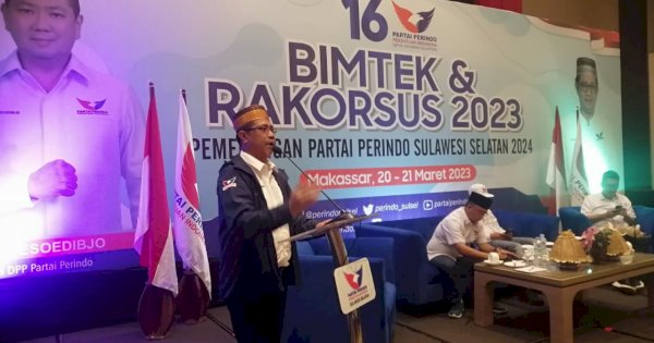 Rakorsus Perindo Sulsel, Matangkan Pembentukan DPRt dan Saksi