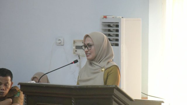 Indah Putri Indriani Paparkan Capaian Pemkab Luwu Utara Saat Rapat Paripurna LKPJ 2022