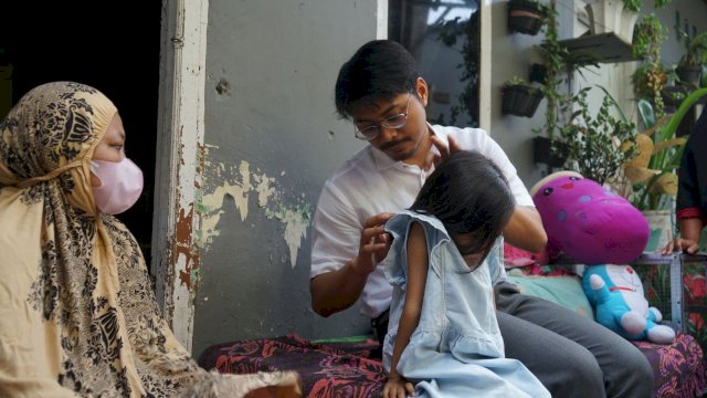 Berkat Kunjungan dr Udin Malik, Semangat Sembuh dari Anak Sakit 4 Tahun Kembali Terbangun