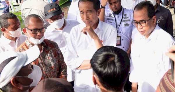 Jokowi Bergeming Saat Ditanya Soal Gagalnya Piala Dunia U-20 Digelar di Indonesia