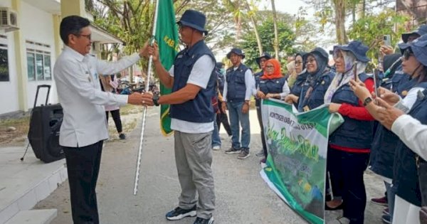 Dilepas Sekda Lutra, 80 Perwakilan Ikut Jambore Pertanian di Bone