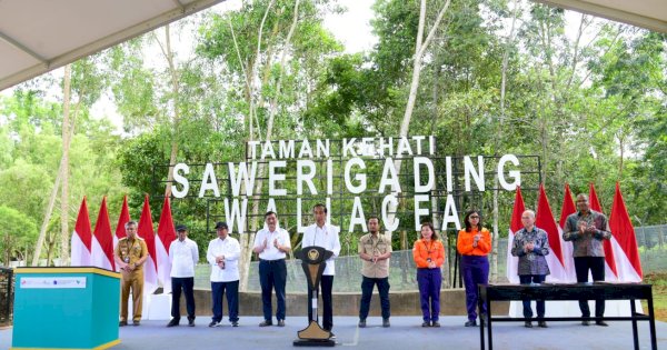 Presiden Jokowi Sanjung PT Vale: Perusahaan Tambang Harus Ikuti Caranya Perbaiki Lingkungan