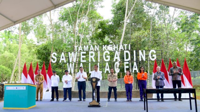 Presiden Jokowi Sanjung PT Vale: Perusahaan Tambang Harus Ikuti Caranya Perbaiki Lingkungan