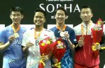 Akhiri Puasa Gelar 16 Tahun, Ginting Sudah Capai Gelar Taufik Hidayat