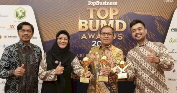 Top BUMD Award 2023, Pemkot Makassar Raih Tiga Penghargaan Sekaligus 