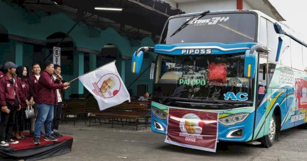 Mantap! GMC Sulsel Berangkatkan Puluhan Mahasiswa Rantau Melalui Mudik Gratis