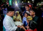 Gubernur Sulsel Laksanakan Salat Tarawih Berjamaah di Masjid Agung Takalar