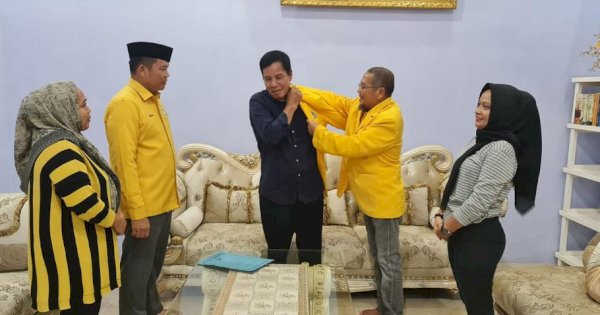 Ketua IKAT Yuda Pabutungan Perkuat Golkar di Luwu Timur