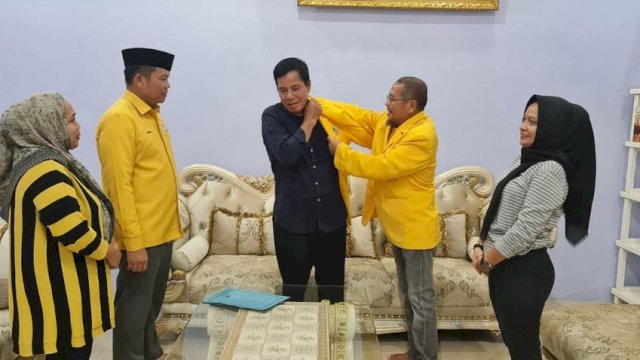 Ketua IKAT Yuda Pabutungan Perkuat Golkar di Luwu Timur