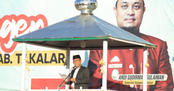 Idulfitri Perdana di Takalar, Pj. Bupati Ajak Masyarakat Silaturahmi dan saling Bermaafan