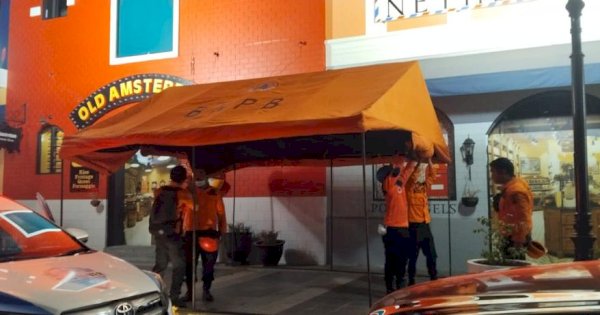 Respon Cepat BPBD-Damkar-Dinas Kesehatan Tangani Kebakaran TSM Makassar