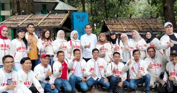 Rudianto Lallo Meriahkan Temu Nasional dan Halalbihalal IKA Unhas di Bantimurung   