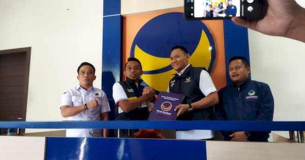 Eks Kasat Brimob Polda Sulsel Daftar Bacaleg DPRD Sulsel Lewat NasDem