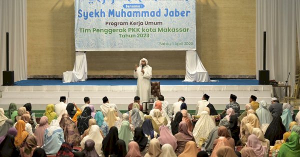 Syekh Muhammad Jaber Bagi Tips Sempurnakan Ibadah Ramadan di Kediaman Ketua PKK Makassar