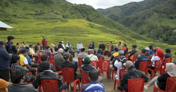 Permantap Anugerah Desa Wisata 2023, Bupati Luwu Utara Rapat di Dusun Salurante