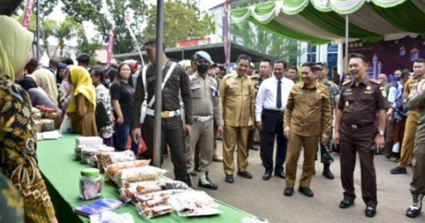 Kejati-Pemprov Gorontalo Gelar Pasar Murah, Bagi-bagi 2.000 Voucher Gratis ke Warga