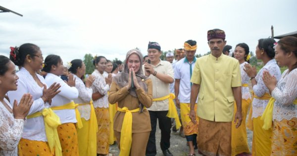 Bupati Luwu Utara Resmikan Pura Praja Pati: Pemerintah Wajib Pastikan Umat Beragama Ibadah dengan Nyaman