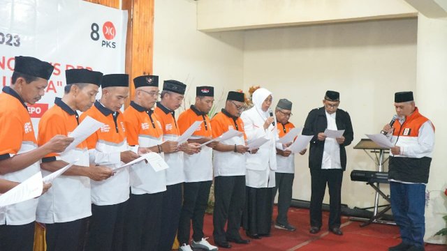 Sahkan Kepengurusan Toraja Utara, PKS Ajak Umat Kristiani Nyaleg