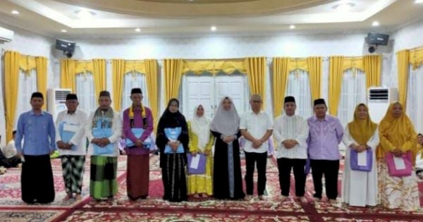 Hadiri Khataman Tadarus Alquran, Penjagub Gorontalo Beri Apresiasi