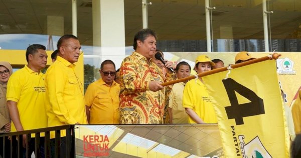 Airlangga Lepas Ratusan Pemudik Gratis Partai Golkar, Fauzi: Mudik Lebih Awal untuk Urai Macet