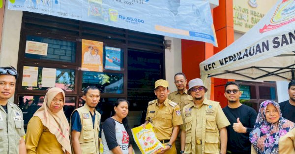 Pasar Murah Spesial Ramadan Disdag Makassar Berakhir di Sangkarrang