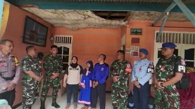 TNI AU Sambangi Rumah Ibu-ibu yang Ditendang Anggota, Kopasgat Minta Maaf