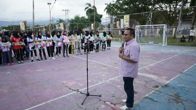 Abang Fauzi Bikin 2 Turnamen Olahraga Sekaligus untuk Meriahkan HUT Luwu Utara