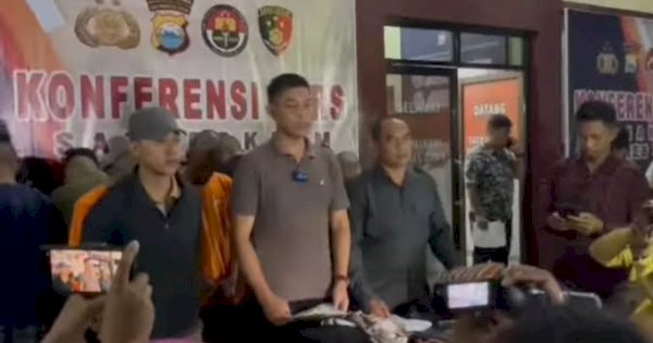 Polres Gowa Tangkap 18 Orang Pelaku Tawuran