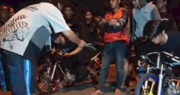 Polisi Sita Puluhan Motor di Wajo saat Balap Liar, Digudangkan Selama 3 Bulan 