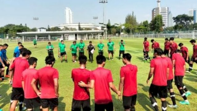 Dokumentasi skuad Timnas Indonesia yang berlaga di Sea Games 2023. (foto: PSSI)