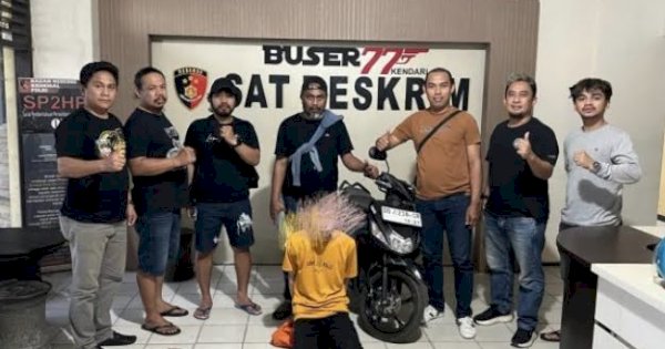 Berkenalan di Medsos, Pria Asal Jeneponto Bawa Kabur Motor Korban 