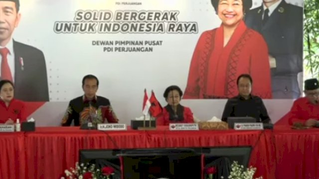 DPP PDIP melaksanakan rapat secara zoom sekaligus mengumumkan Ganjar Pranowo sebagai Capres PDID di Pemilu 2024 mendatang.