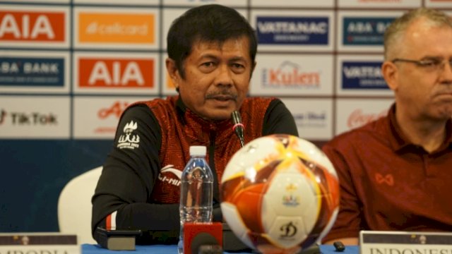 Dokumentasi Pelatih Timnas Indonesia U-22, I Drs Sjafri jelang melawan Timnas Filipina, di Sea Games Kamboja 2023. (foto: PSSI)