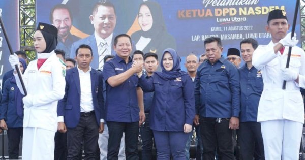 Ketua NasDem Luwu Utara Satu Dapil Rusdi Masse Incar Kursi Senayan