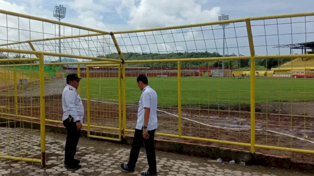 Pemkot Parepare Sukses Bikin Kinclong Stadion BJ Habibie Jelang Laga PSM