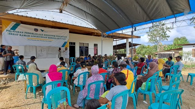 PT Vale Beri Pelatihan Pertanian Organik Ramah Lingkungan di Blok Pomalaa